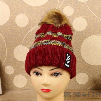 冬季帽子女韩版时尚潮百搭针织毛线帽秋冬天女