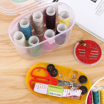 百宝箱便携式针线套装手缝针手工绣花针线十字