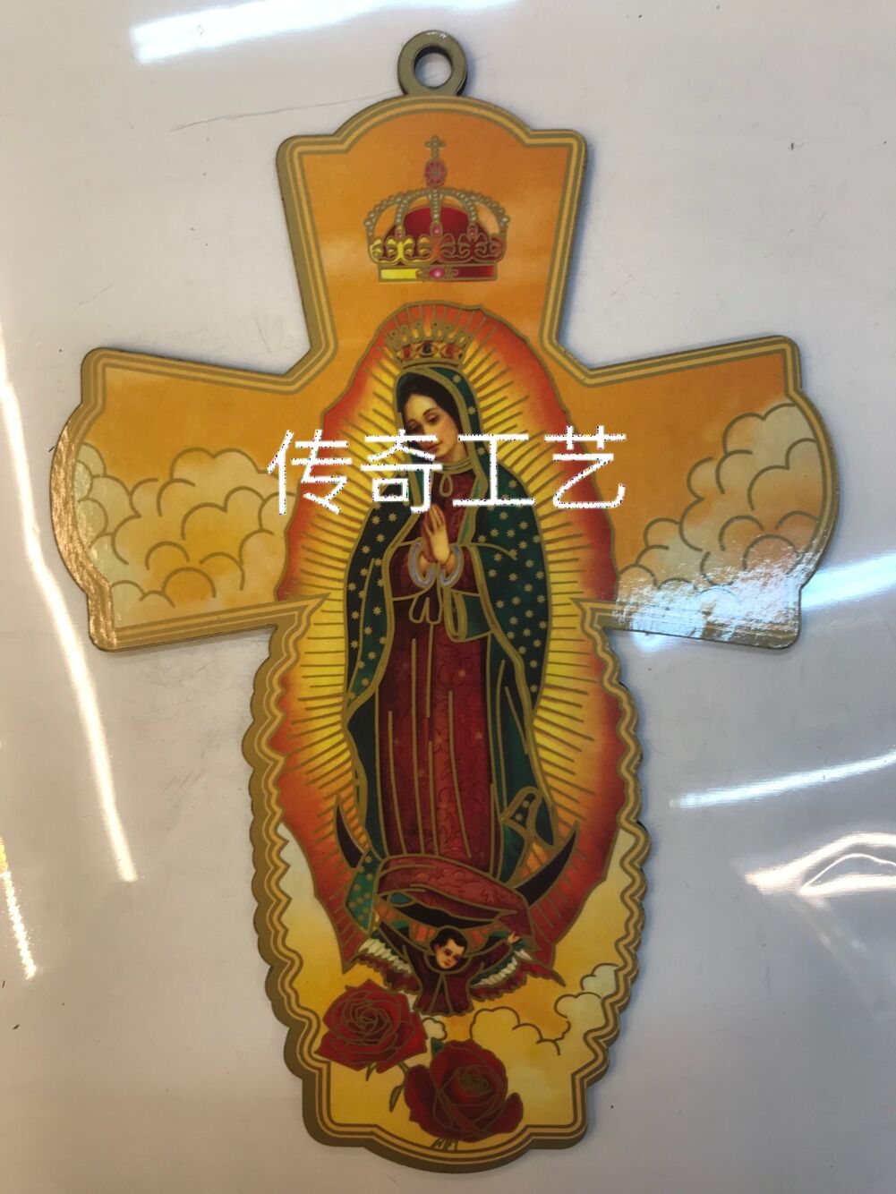 密度板十字架工艺品 挂件