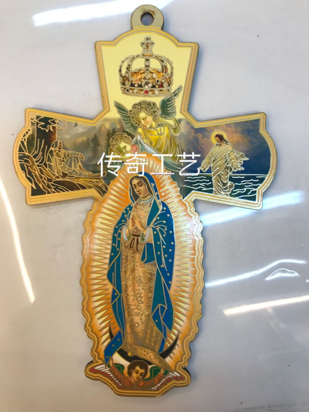 密度板十字架工艺品 挂件