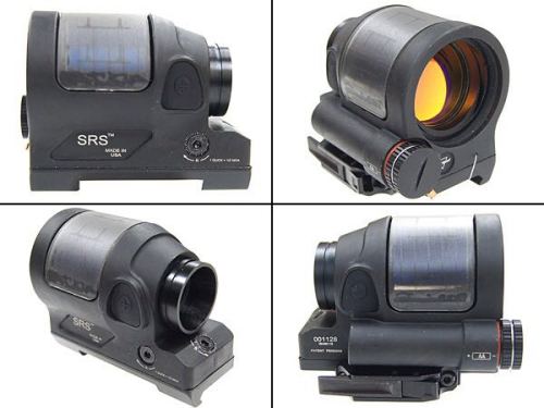 srs solar sight black red dot holographic sight water bomb toy loading force sight snipe