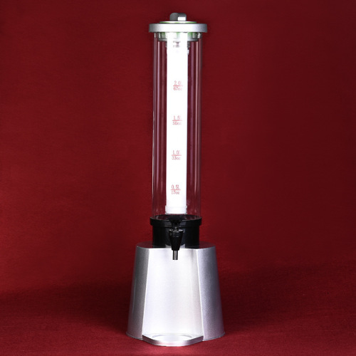 factory hot selling new led beer monitor light-emitting 1.5l draft beer wine cannon wine tower wine column beer tower
