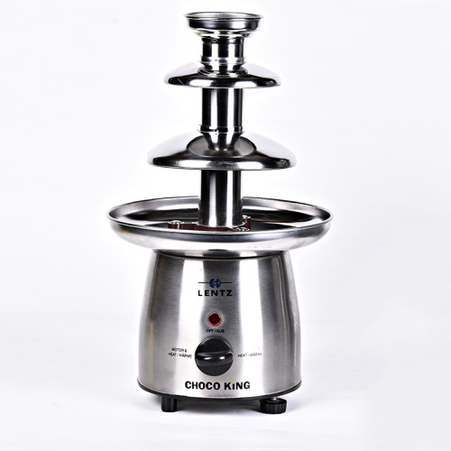 New Four-Layer Chocolate fountain Machine Automatic Melting Tower Waterfall Hot Pot Plasma Thawing Machine Household Commercial Factory Direct 