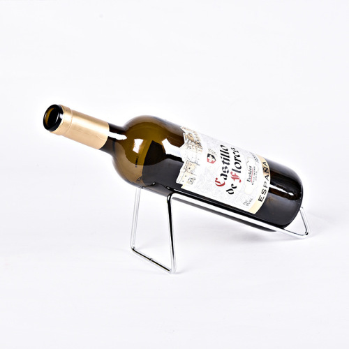 New Stainless Steel Simple Red Wine Shelf Fashion Bottle Shelf Decoration Bar Wine Rack Wine Cabinet