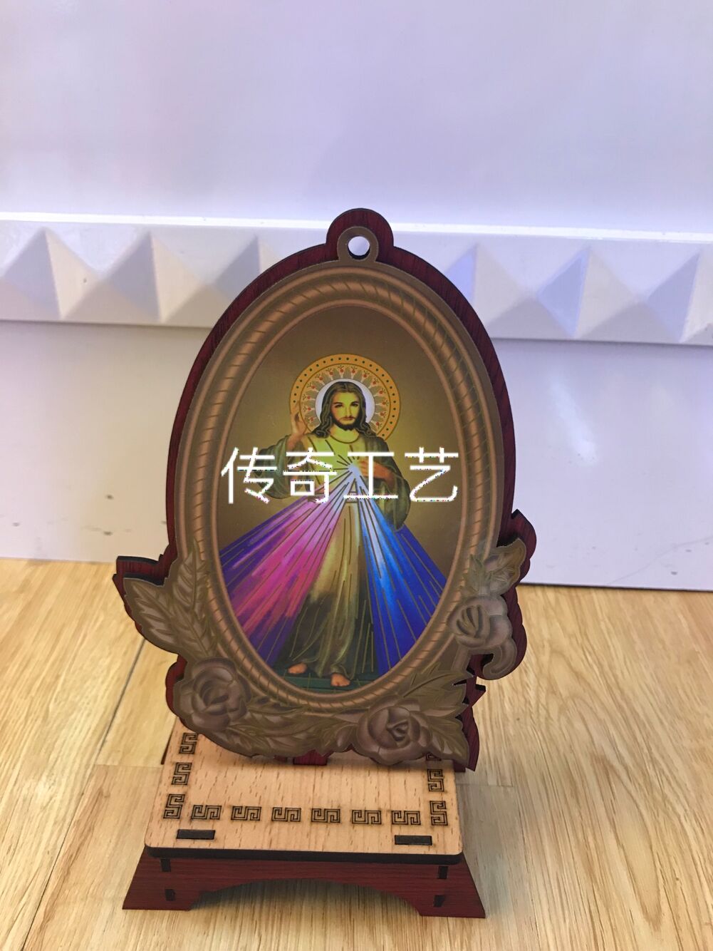 密度板十字架工艺品 摆件