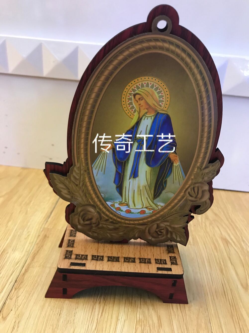 密度板十字架工艺品 摆件