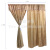 South American African curtain living room curtain jacquard solid-colored curtain