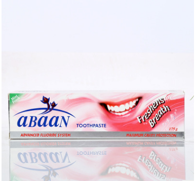 abaan研防蛀牙牙膏 清新薄荷含氟牙膏清新口气口腔用品厂家批发详情2