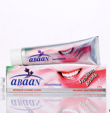 abaan研防蛀牙牙膏 清新薄荷含氟牙膏清新口气口腔用品厂家批发详情1