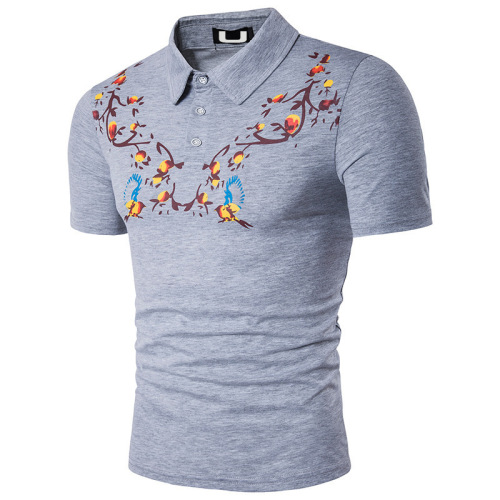 polyester printed sports flip polo shirt customized t-shirt advertising t-shirt