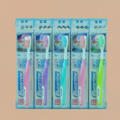 Toothbrush Wholesale Blue Arrow 922n （30 PCs/Box） Soft-Bristle Toothbrush