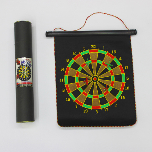 Magnetic Dart Plate Set Flannel Roll Darts 12-Inch 15-Inch 17-Inch Color Box round Barrel Parent-Child Entertainment Toys