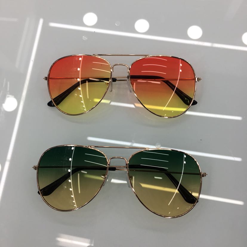 two color sunglasses