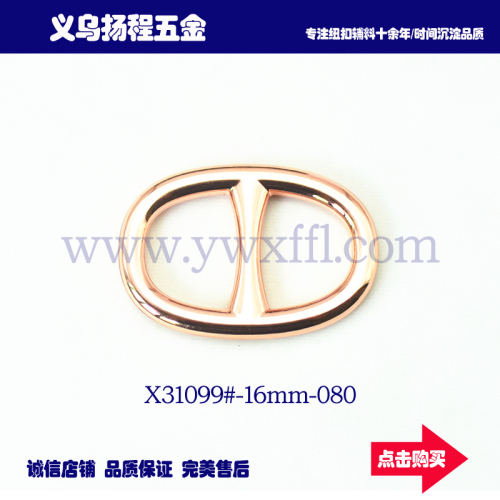 X31099# Decorative Buckle Denier bare Shoe Buckle Three-Gear Pin Buckle Japanese Buckle Clothing Luggage Accessories
