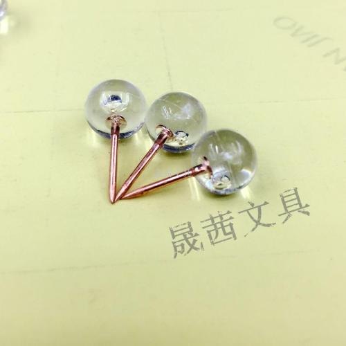 rose gold earth needle ball needle bead needle color pearlescent positioning needle map pin stainless steel fishing gear needle