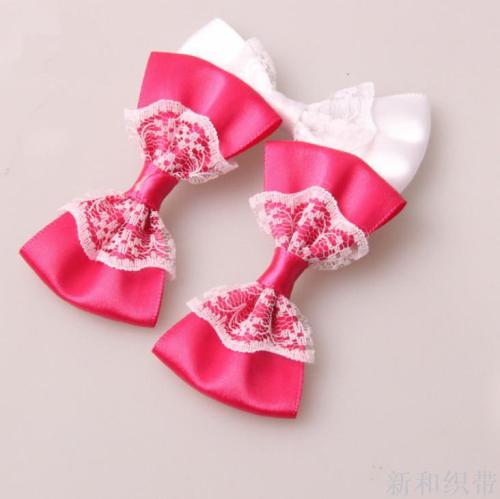 Lace Ribbon Bow Handmade Hand Knotted Clothing Accessories