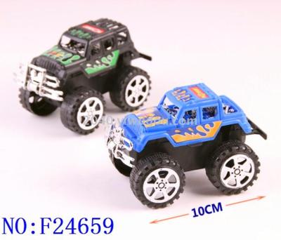 New market stalls foreign trade children's toys wholesale spring cartoon off-road vehicle 1234