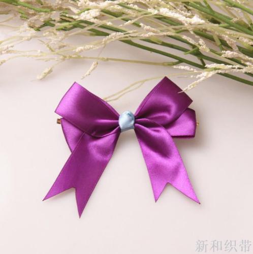 polyester ribbon handmade bow hand knotted packaging accessories