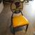 Dining room leisure chair iron art chair retro metal personality dining chair theme dining room round back chair