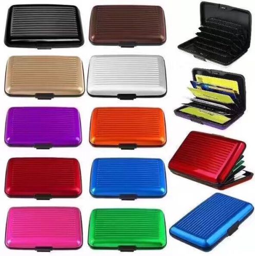 Various Colors and Colors Bank Card Package Bank Card Holder Prevent Bank Card Degaussing