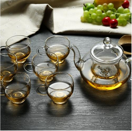 耐热高硼硅耐热玻璃水壶礼品套装A-10