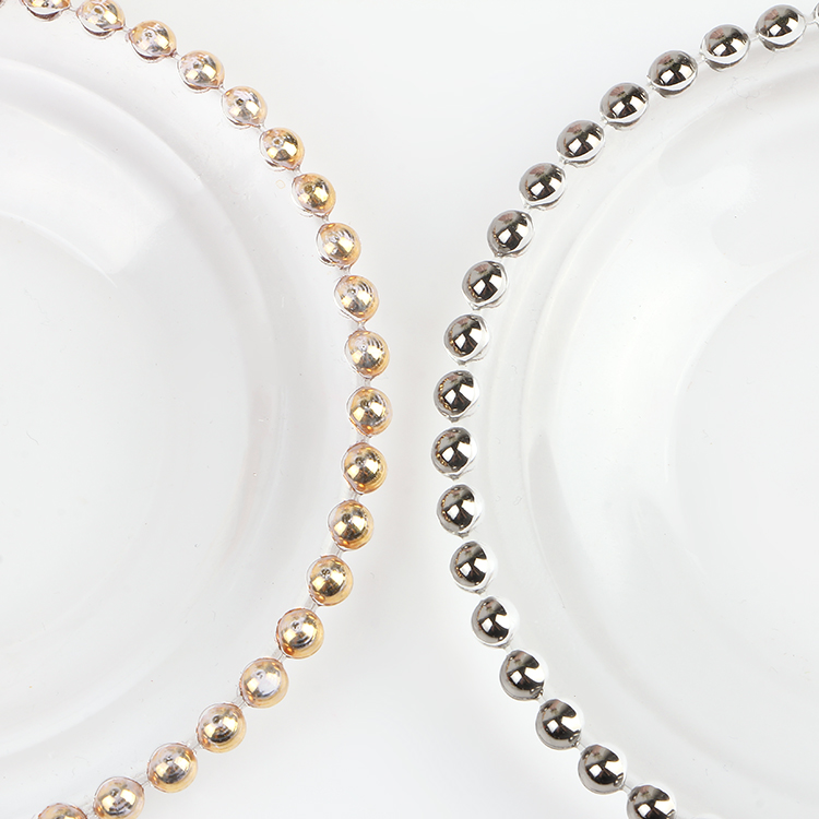 厂家定制彩色玻璃盘子 甩制色料玻璃盘子