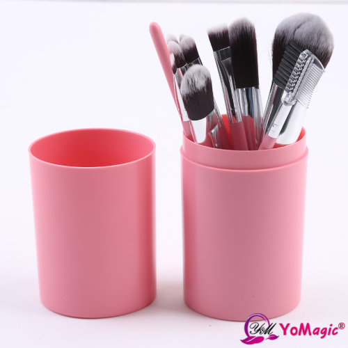 12 tube makeup brush set beginner makeup tools eye shadow brush