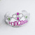 Manufacturer direct sale birthday ordinary dyed crown hair accessories with English letters