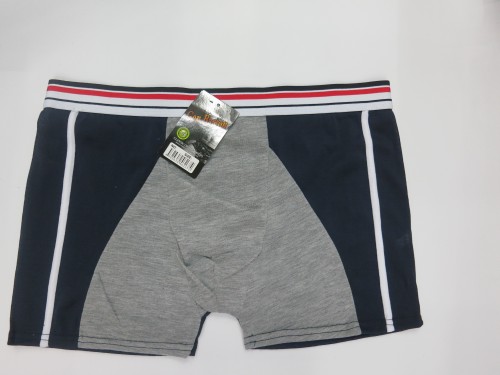 Men‘s Large Version Sports Color Matching Vertical Stripe Polyester Cotton Boxers 8XL， Men‘s Color Belt Boxer Briefs