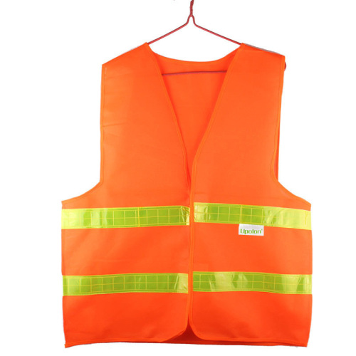 Customized High Quality Safety Vest Comfortable Mesh Fabric Traffic Sanitation Reflective Vest Reflective Waistcoat