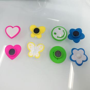 卡通磁吸 卡通冰箱贴 彩色蝴蝶磁铁 白板强力磁