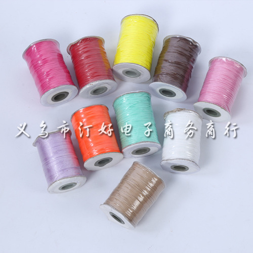Spot Sales Korean Wax Line Color Complete Wholesale and Retail Wax Line Wax Rope Beaded Rope DIY Accessories