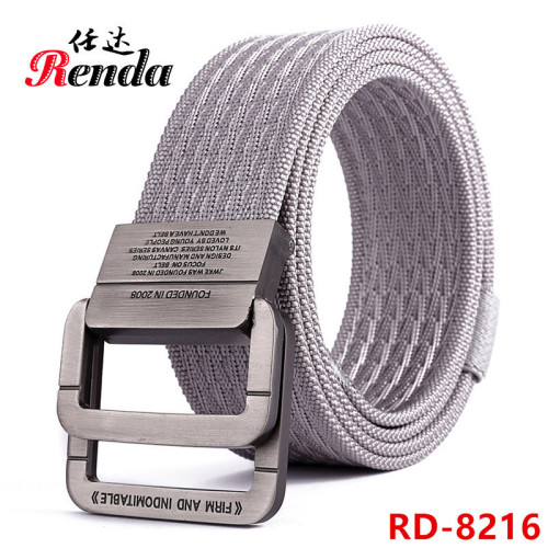Factory Direct Sales Outdoor Pure Nylon Men‘s Belt Sports Canvas Belt Anti-Allergy Quick-Drying Belt Belt