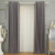 Solid color curtain suede 99% shade cloth hotel project thickening velvet shade factory wholesale