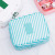 Twill dressing bag for gargle bag fancy color division cosmetic bag travel small square bag