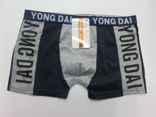 men‘s underwear sports letter printed polyester cotton boxers wide-brimmed boxers