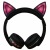 KS6123 stereoscopic cat ear LED with lamp head wearing wireless bluetooth headset for new cross-border trade.