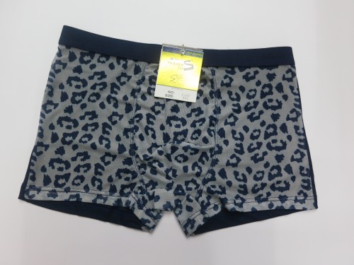 Men‘s Underwear Modal Cotton Leopard Print Boxers Soft Comfortable Breathable Leopard Print Boxers Wholesale