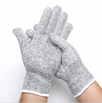 5级防切割手套13针HPP食品级防割手套厨房花