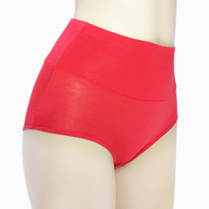 希雅妮8203 纯色高腰女士内裤 光面女式内裤批发