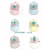 Creative mini stereoscopic hat with no wallet keyring cute hand coin purse