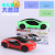 Children's dazzling lights wanxiang speed sports car with music projection electric toy car wholesale sales