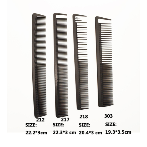 Barber Shop Comb High-Grade Carbon Fiber Comb Aircraft Head Flat Head Oil Head Care