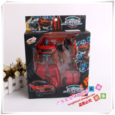 Manufacturer direct sale transformers car models metal wire children's gifts boy gifts