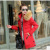 New winter wear down cotton jacket women's medium and long size women's cotton-padded jacket Korean version slim body 