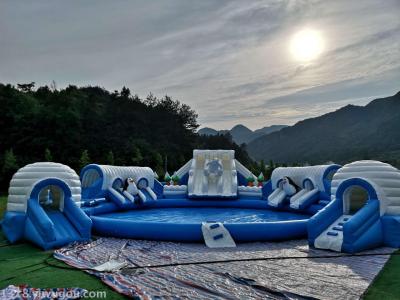 Manufacturer direct sale inflatable toys big naughty castle inflatable slides amusement equipment ice and snow wonder