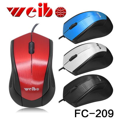 Wired optical mouse weibo weibo USB interface 2000dpi factory direct selling price spot sales