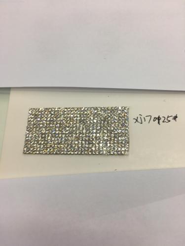 Plastic Mesh Hot Stamping Rhinestone Shoe Flower Light Diamond Diamond