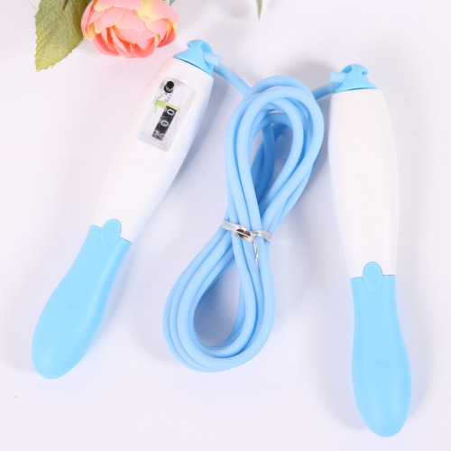 factory wholesale counting color handle kari road counting skipping rope sporting goods competition training high-end skipping rope