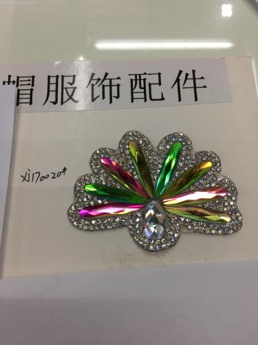 plastic mesh hot stamping rhinestone shoes flower bright diamond